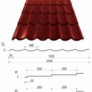 МЕТАЛЛОЧЕРЕПИЦА «АТЛАНТА» (ATLANTA)